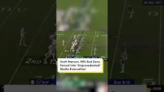 🚨Scott Hanson, NFL RedZone forced into &lsquo;unprecedented&rsquo; studio evacuation as alarm sounds #shorts