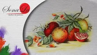 Aula 212 - Romãs em Pano de Prato