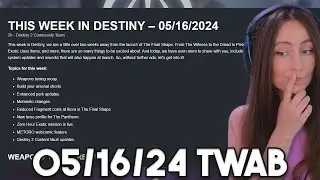 Destiny 2 NEW Exotic Weapons, Enhancement & Memento Changes (TWID)