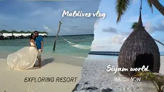siyam world resort walk tour , maldives resort