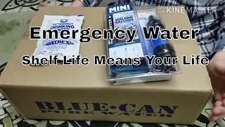Emergency Water & Water Filters (Blue Can Pure Water)