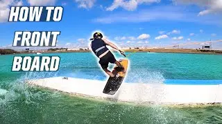 FRONT BOARD - HOW TO - WAKEBOARD - FRONTSIDE BOARDSLIDE - WAKEBOARDING