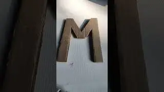 Diy 3d alphabet decoration ideas 😱😱 ll #shorts #viral  #video