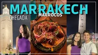 Marrocos -  Chegada em Marrakech, Imigração, Hotel e ROOFTOP! Conhecendo a África pela primeira vez!