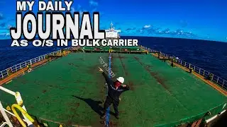 MY DAILY JOURNAL AS ORDINARY SEAMAN | HAMPAS DAGAT