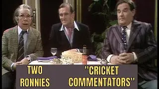 American Reacts to The Two Ronnies: Cricket Commentators | #FRF | Comedy Reaction