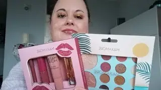 Full face with new make-up from the brand Max&more😍