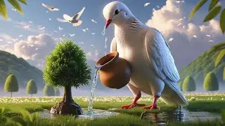 || The Giant 🕊️ Pigeon's Mango 🥭 Tree ||🌱🪵#ai #aivideo @moonhindianimation