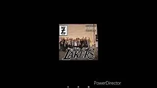 La Ultima letra z - chilling with my Lakers