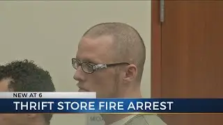 Man accused of setting Volunteers of America warehouse on fire appears in court