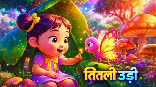 Titli Udi All Videos | Nursery Rhymes | Top 5 Rhymes For Kids | Kuhu Rhymes | Hindi Rhymes