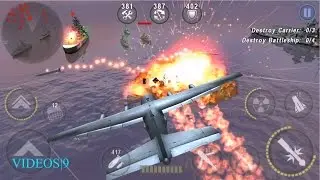 GUNSHIP BATTLE : Fleet Attack - GHOST RIDER ( AC-130J )