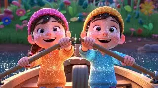 Magical Boat Ride & Fun Kids Songs | Row Row Row Your Boat Nursery Rhymes Compilation!