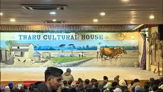 Tharu culture house in Chitwan || live