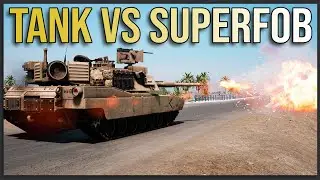 M1 ABRAMS VS SUPERFOB! (New Modded Squad Gamemode!)
