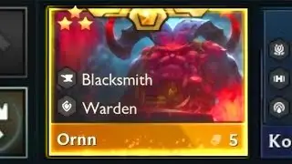 (TFT Double up) Lại là chiếc lõi vàng cực lỗi giúp tôi lên được Ornn 3*