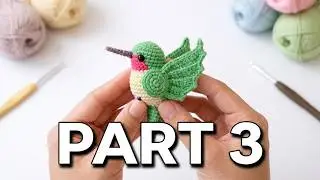 🐦 Finaliza tu Colibrí Amigurumi a Crochet (3) | Segunda Ala | Idea para Vender o Regalar 🐦