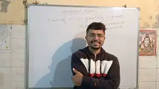 Ch 5 part 2 | Abstract noun, countable and uncountable nouns | with examples and PYQ |