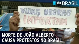 Assassinato de homem negro em supermercado provoca protestos em todo Brasil | SBT Brasil (20/11/20)
