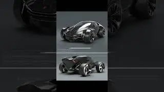 A supercar that uses magnetic drive