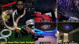 Huge Variety LIUHAWK Galaxy Fiber Optic Headliner Starlight Shooting Star APP Control CAR Home Roof