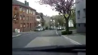Aachen Eilendorf - Fahrt durch die Josefstra&szlig;e  (Long Version)