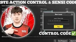 (2024) STE ACTION SENSITIVITY CODE 3.3/ STE ACTION CONTROL CODE 3.3/ 5 FINGER LAYOUT CONTROL ZONE