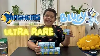 ULTRA RARE BLUEY TOYS MASH&rsquo;EMS Unboxing Series 2 Squishy Surprise Toys