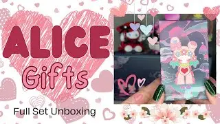 Alice Gift by MJ Studio Full Set Unboxing