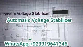 Automatic Voltage Stabilizer ,Proteus Simulation + CCS Compiler C Code Available