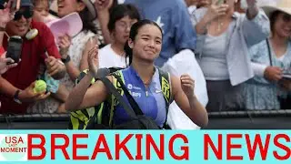 Alex Eala&rsquo;s Melbourne main draw debut ends after &lsquo;overwhelming&rsquo; scenes