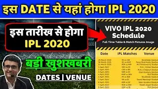 IPL 2020 - BCCI Finally Announces New Schedule & Venue for Vivo IPL 2020 | 2020 IPL in UAE