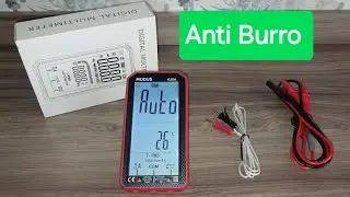 Multímetro Digital Anti Queima Modus 620A - Unboxing, Review e Teste Completo