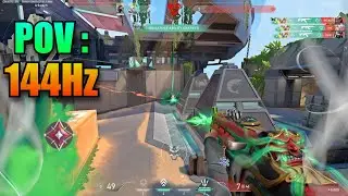POV : You have 144Hz Monitor || Valorant Highlights