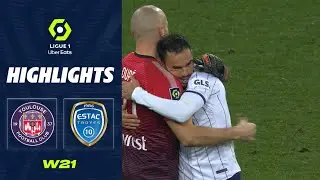 TOULOUSE FC - ESTAC TROYES (4 - 1) - Highlights - (TFC - ESTAC) / 2022-2023