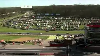 Renault Clio Cup UK Brands Hatch 2012 Startchaos