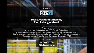 Strategy and Sustainability &ndash; the challenges ahead with Thomas Matussek & Stephen Evans