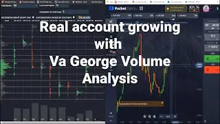 Va Ggeorge Volume Analysis to Increasing my Real account Balance ! IQ SCHOOL