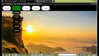 How to create drop down list in HTML and CSS By Rupesh | Love Programming