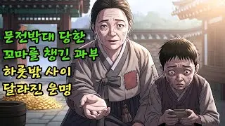 “밥 한 덩이만 줍쇼” 문전박대 당한 꼬마를 챙겨준 과부, 다음날 아침 마당에 금덩이가 산처럼 쌓인 이유 | 야담 |옛날이야기 |민담 |전설 | 설화