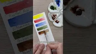 HOW to Swatch Your Watercolour Paints #art #tutorial