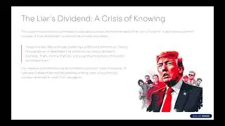 The Trust Gap: How AI-Generated Content & Deepfakes Impact Psychology
