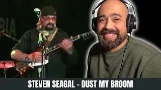 Steven Seagal Reaction: Classical Guitarist REACTS to Steven Seagal Dust My Broom (Live 2014)