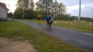Wheelie   Yamaha Xt 125 X