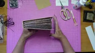 A Rustic Autumn Journal: Part 2-No Sew Binding #junkjournal #papercraft