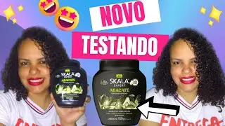 🙋🏻‍♀️🐑TESTANDO SKALA ABACATE E ÓLEO DE RICINO NOVA EMBALAGEM