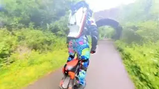 Wales EUC Weekender 2025, Clyne Cycle path, (3.9.miles)