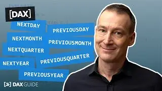 NEXTDAY, NEXTMONTH, NEXTQUARTER, NEXTYEAR, PREVIOUSDAY, PREVIOUSMONTH, PREVIOUSYEAR - DAX Guide