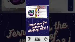 Fernet was the winner of Wolfoxy #533! / #LoR #LegendsOfRuneterra #LPP #RPP