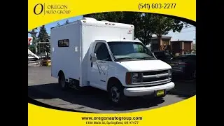 2001 Chevrolet Express Cutaway Van Cab-Chassis 2D (Springfield, Oregon)